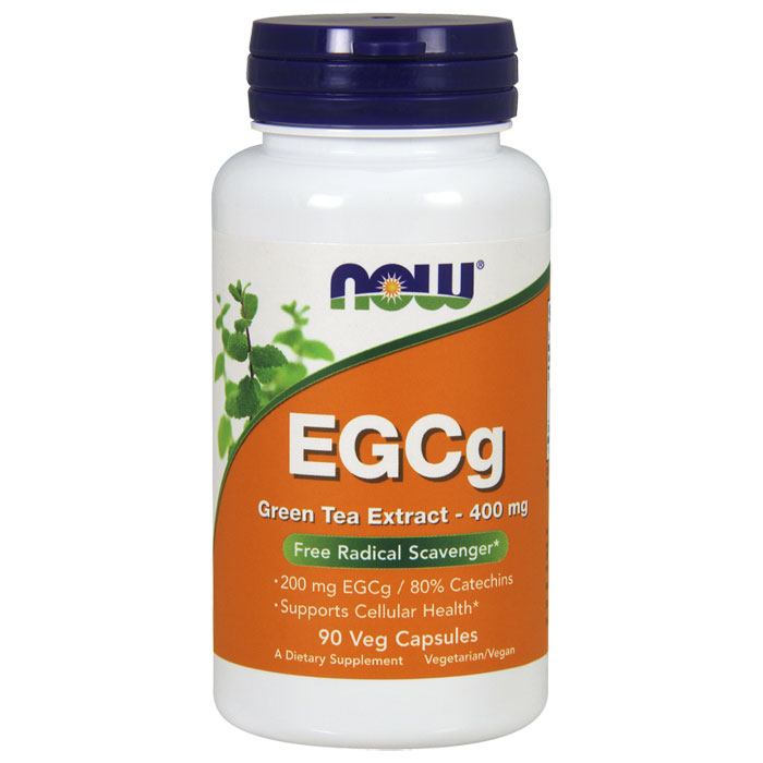 EGCg Green Tea Extract, 400mg - 90 caps - Now / Λιποδιαλύτης