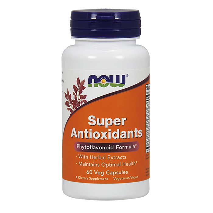 Super Antioxidants 120 φυτοκάψουλες - Νow / Αντιοξειδωτικό