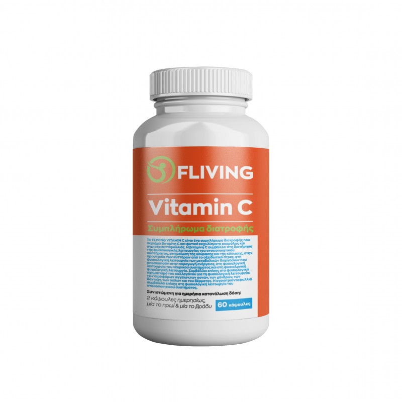 Vitamin C 500mg with Alpha Lipoic 60 caps - Fliving