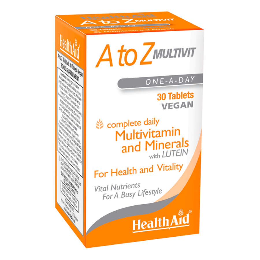 HEALTH AID A to Z MULTIVIT 30 tablets