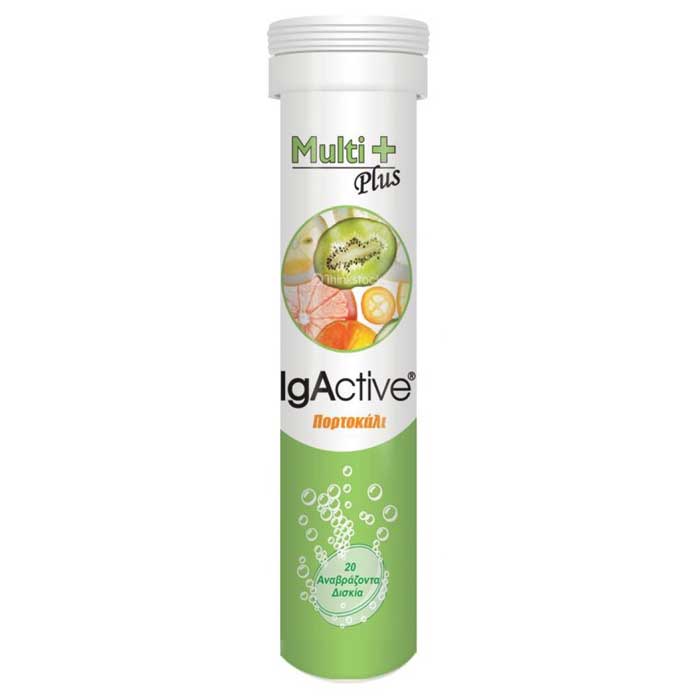 Multi Plus 20 Αναβράζοντα Δισκία - Igactive 