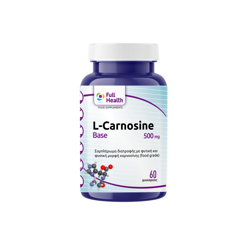L-Carnosine Base 500mg 60 caps - Full Health 