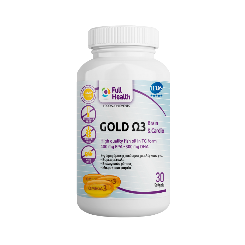FULL HEALTH OMEGA 3 GOLD 1000 MG 30 SOFTGELS