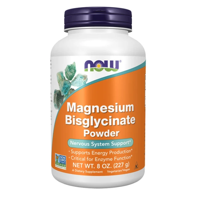 Magnesium Bisglycinate Powder 227g / Now Foods