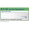 B-12 1000mcg 100 tabs - Natural Vitamins