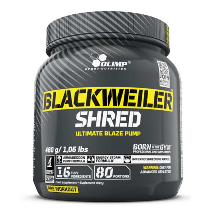 BlackWeiler Shred 480gr - Olimp