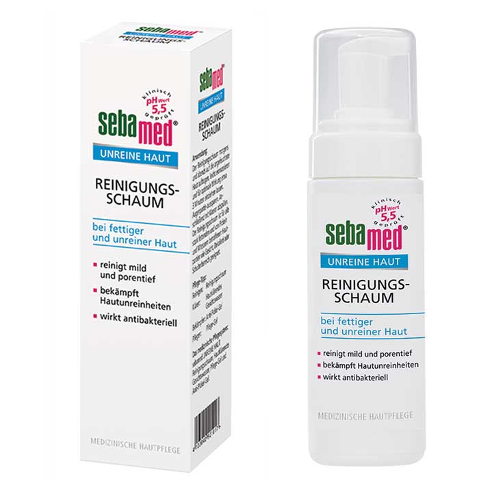 Antibacterial Cleansing Foam 150ml - Sebamed / Αφρός Καθαρισμού Προσώπου Reinigungsschaum 