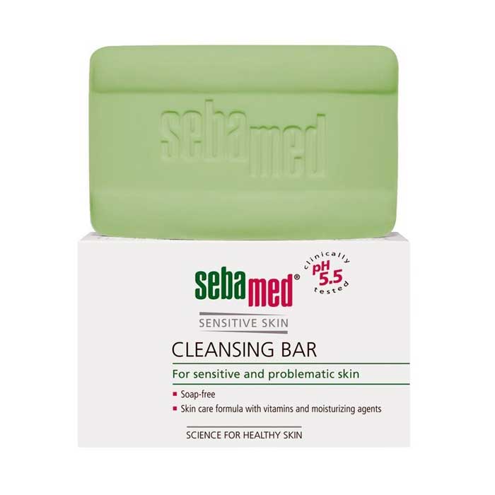 Cleansing Bar for Sensitive/Problematic Skin 150gr - Sebamed (Seifenfreies Waschstück)