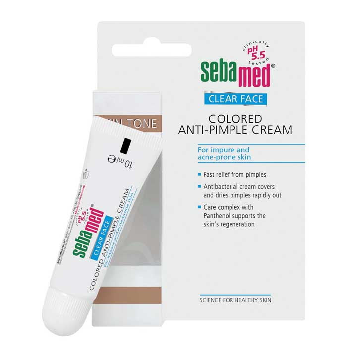 Clear Face Colored Anti-pimple Cream 10ml - Sebamed