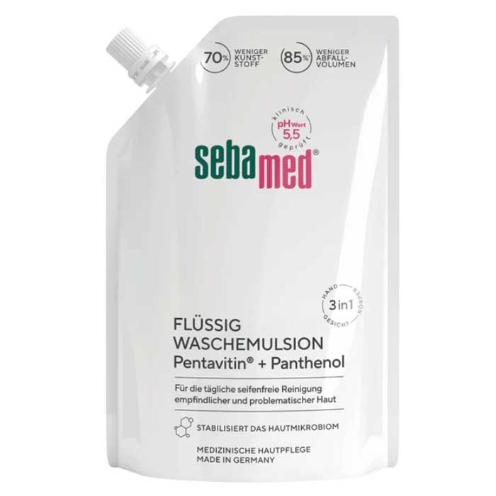 Liquid Face & Body Wash Refill 400ml - Sebamed