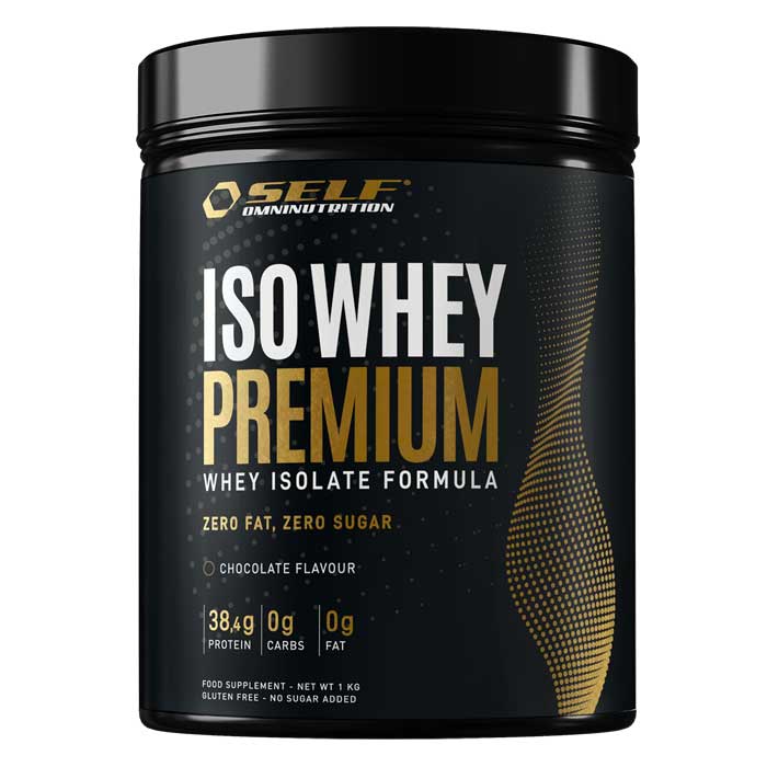 Iso Whey Premium 800gr Chocolate 96% Protein - SELF Omninutrition