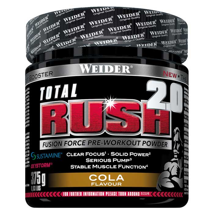 Total Rush 2.0 375γρ - Weider / Προ-εξασκητικό